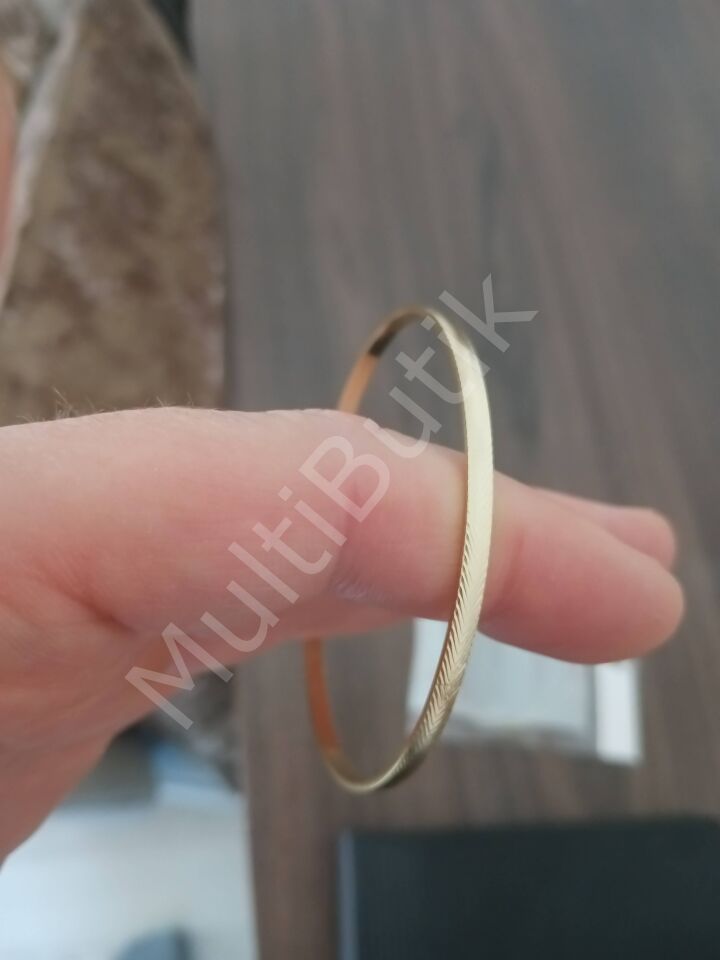 Xuping Çelik İkili Ajda Bilezik – Gold