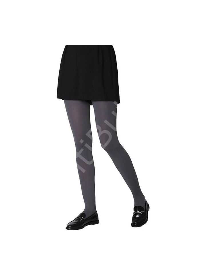 DAYMOD Koton Soft Külotlu Çorap - Koyu Gri