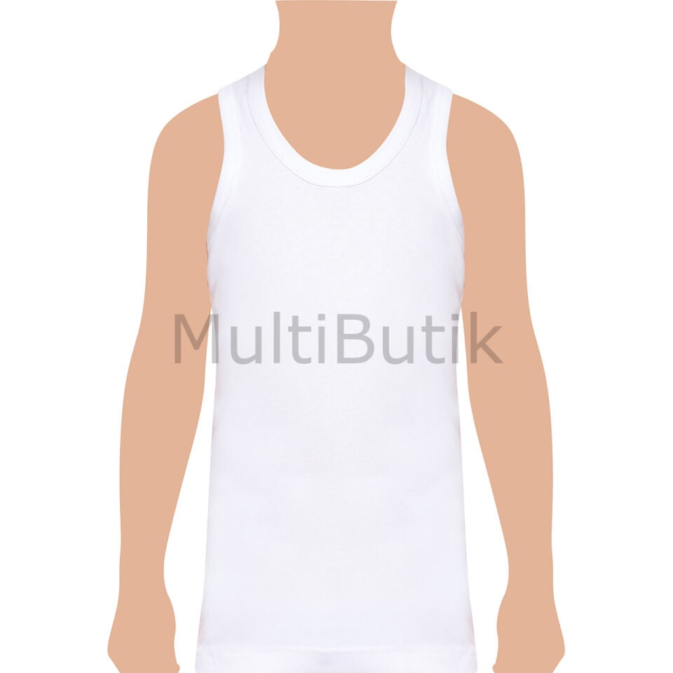 Tutku Erkek Çocuk Atlet – Beyaz