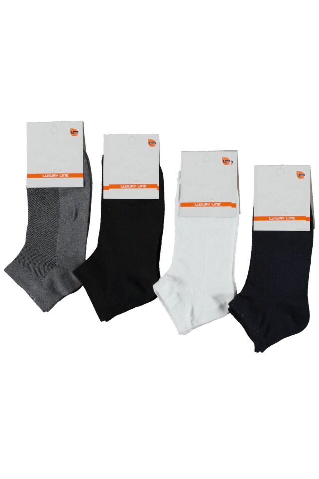 Pamuklu Unisex Patik Çorap Karışık renk