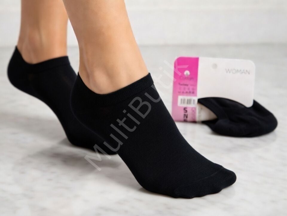 Pamuklu Sneaker Çorap 6’lı Paket