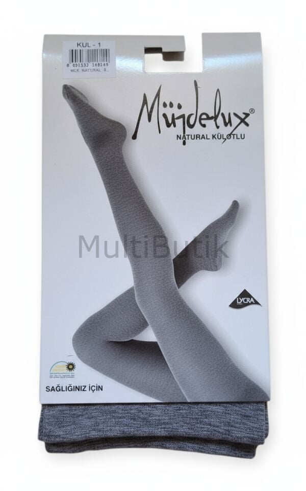 Müjde Naturel Külotlu Çorap – Kül