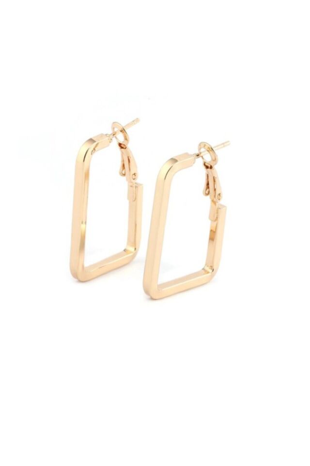 Şık Vip Küpe Gold Modeli