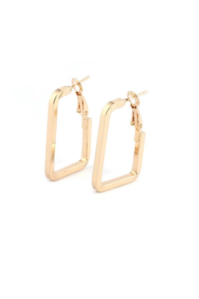 Şık Vip Küpe Gold Modeli