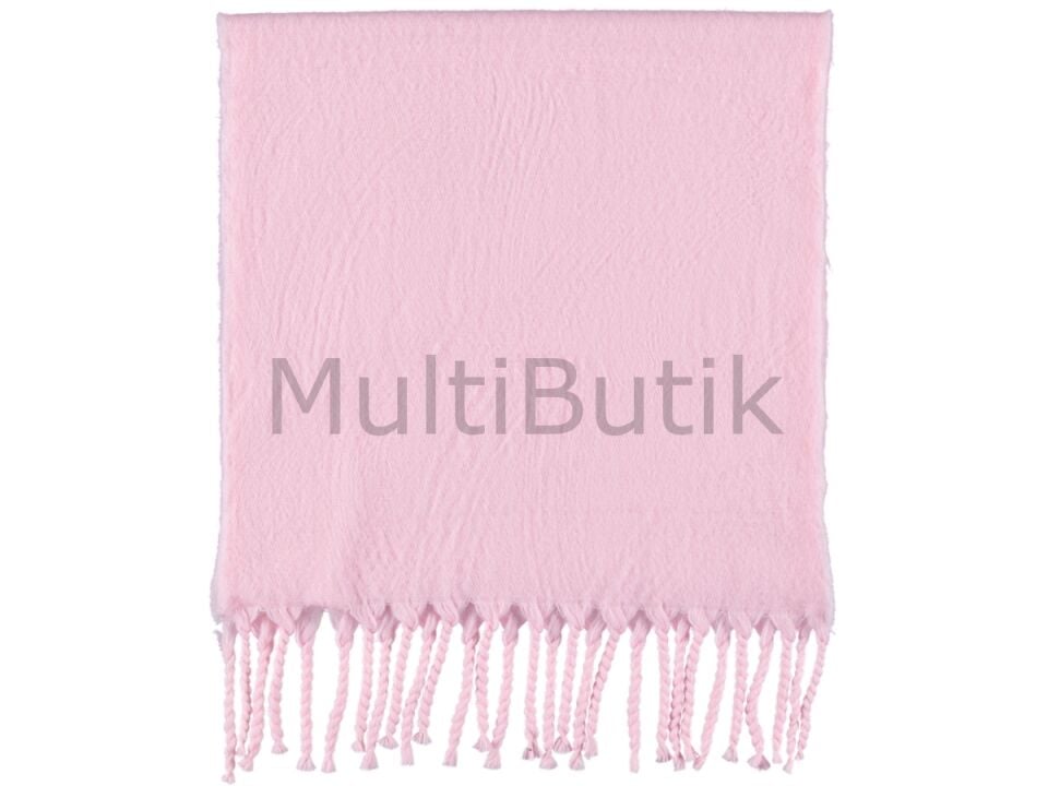 Kadın Kalın Fitilli Şal – Pembe