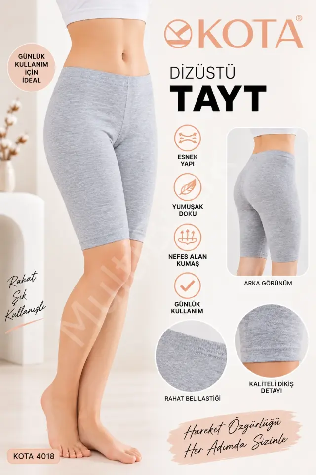 Kota 4018 Dizüstü Kadın Tayt – Gri